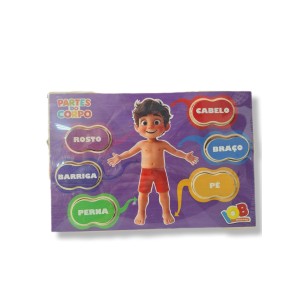 PARTES DO CORPO MADEIRA IOB