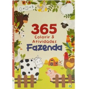 LIVRO 365 COLORIR E ATIVIDADES FAZENDA