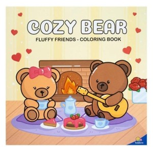 FLUFFY FRIENDS COZY BEAR - BOBBIES GOODS