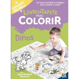 LIVRO TAPETE PARA COLORIR DIVERSOS