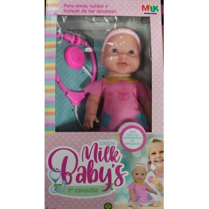 COLECAO MILK BABYS 1 CONSULTA BRANCA