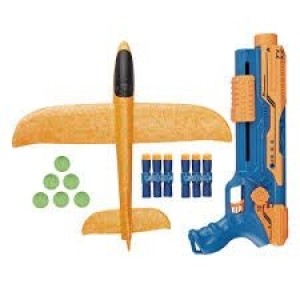 SHOOT PLAY SET LANCA AVIAOE DARDO IMPORTUDO