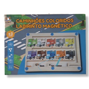 CAMINHOES COLORIDOS LAB MAGNETICOS MAD