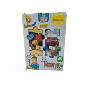 CRIE E BRINK MONTA+ 80PÇ CAIXA 