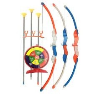 ARCO E FLECHA COM ALVO