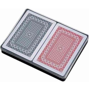 JOGO DE BARALHO PLASTICO ATTIC