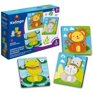 QUEBRA CABECA DE ENCAIXE BABY BICHINHOS