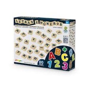 LETRAS E NUMEROS 80 PCS